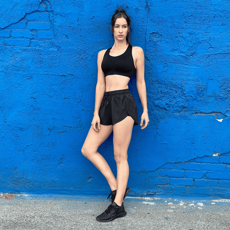 Load image into Gallery viewer, Arielle Athletic Shorts with Built-In Compression
