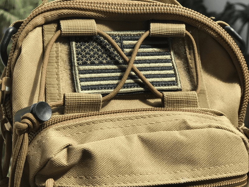 Load image into Gallery viewer, Tactical USA Flag Patch with Detachable Backing
