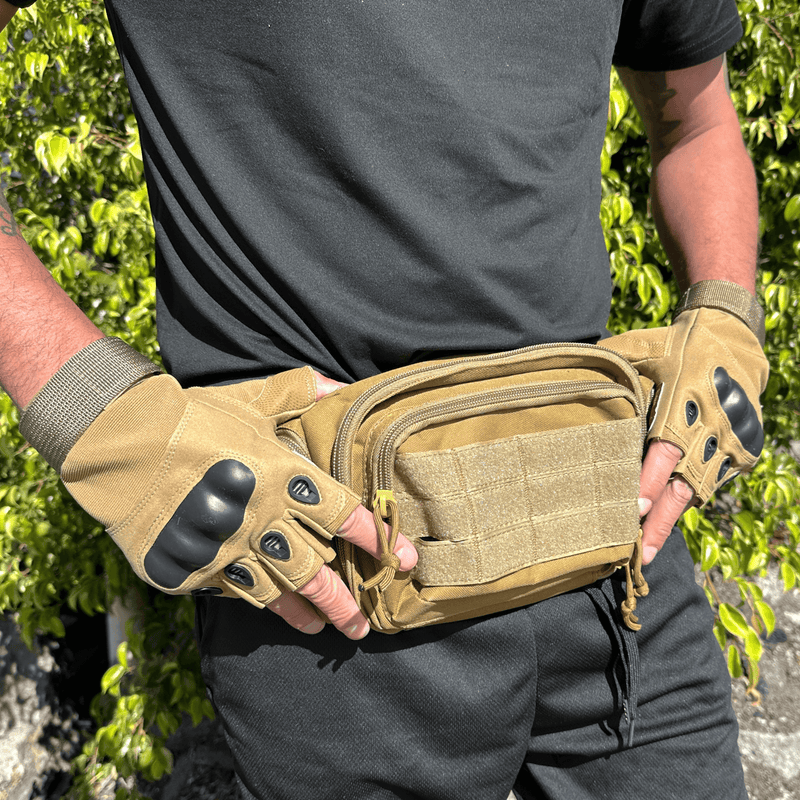 Load image into Gallery viewer, Tactical Fingerless Airsoft Gloves for Outdoor Sports, Paintball, and Motorcycling
