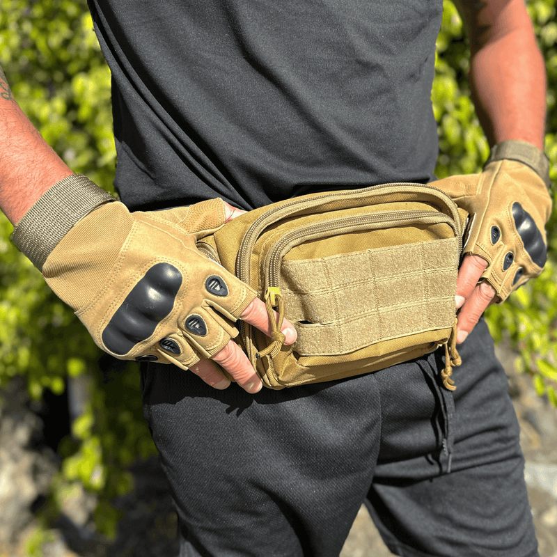 Load image into Gallery viewer, Tactical Fingerless Airsoft Gloves for Outdoor Sports, Paintball, and Motorcycling
