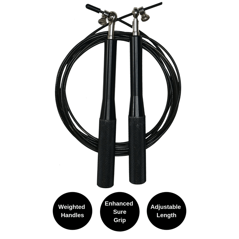 Load image into Gallery viewer, Weighted Jump Rope with Adjustable Steel Wire Cable
