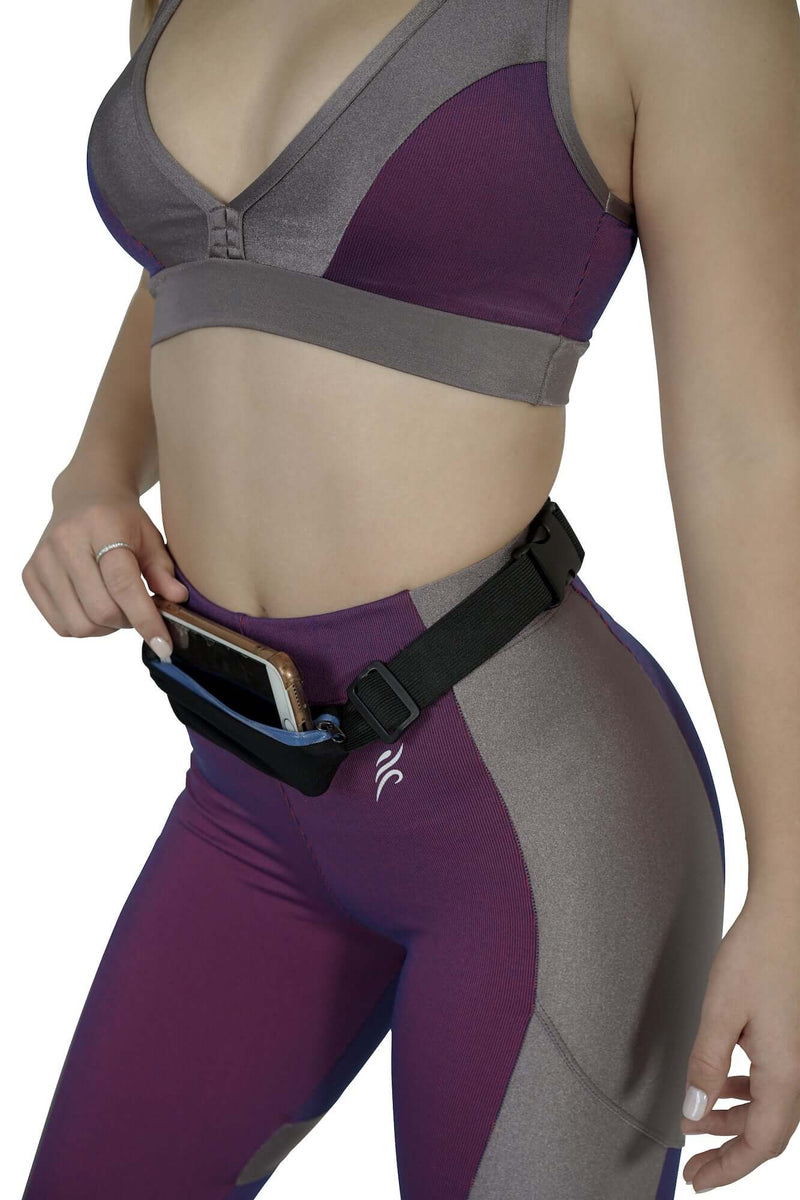 Load image into Gallery viewer, Stride Dual Pocket Running Belt and Travel Fanny Pack for All Outdoor Sports

