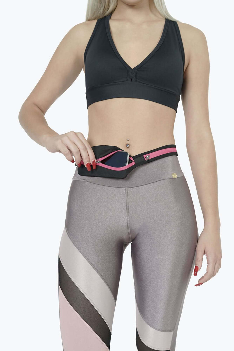 Load image into Gallery viewer, Stride Dual Pocket Running Belt and Travel Fanny Pack for All Outdoor Sports

