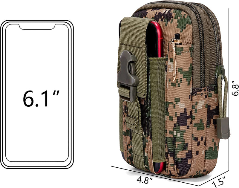Load image into Gallery viewer, Tactical MOLLE Pouch &amp; Waist Bag for Hiking &amp; Outdoor Activities
