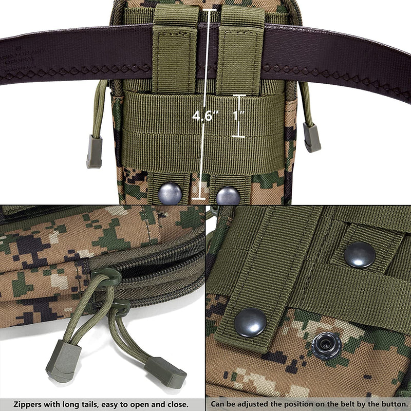 Load image into Gallery viewer, Tactical MOLLE Pouch &amp; Waist Bag for Hiking &amp; Outdoor Activities
