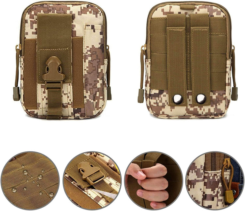 Load image into Gallery viewer, Tactical MOLLE Pouch &amp; Waist Bag for Hiking &amp; Outdoor Activities
