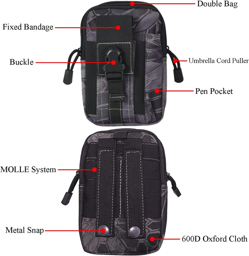 Load image into Gallery viewer, Tactical MOLLE Pouch &amp; Waist Bag for Hiking &amp; Outdoor Activities
