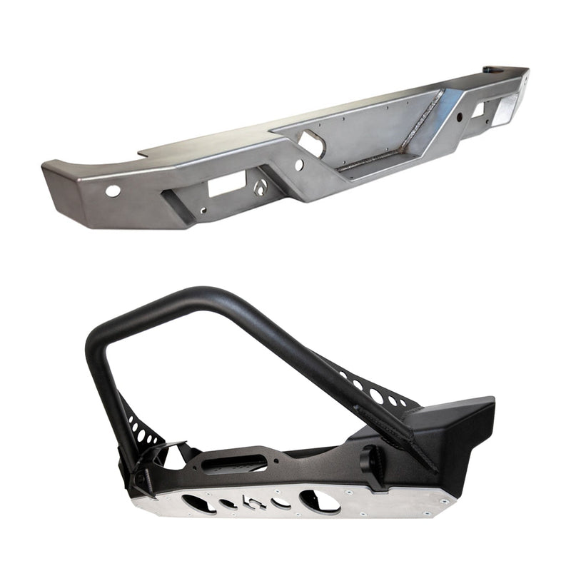 Load image into Gallery viewer, JT Exterior Package: Front and Rear Bumpers Free 50in Hood Light Bar Mount, Free Swaybar Skid, Free Hat, and $75.00 Instant Rebate!
