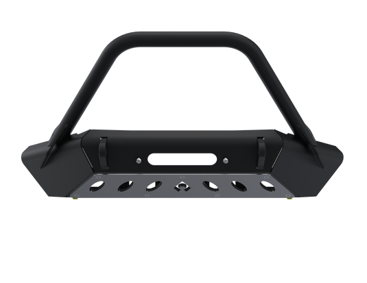 JK JL JT HIGH CLEARANCE FRONT BUMPER with HOOP