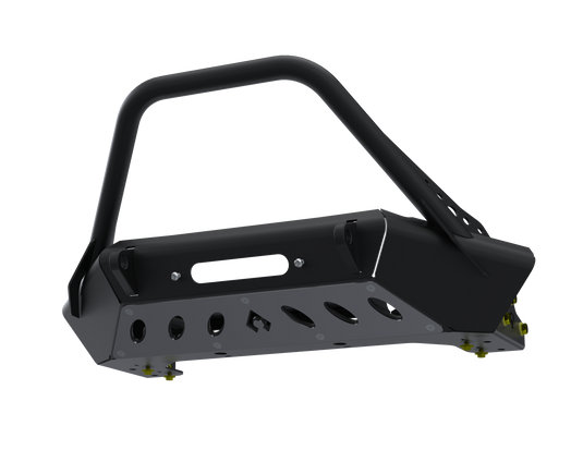 JK JL JT HIGH CLEARANCE FRONT BUMPER with HOOP