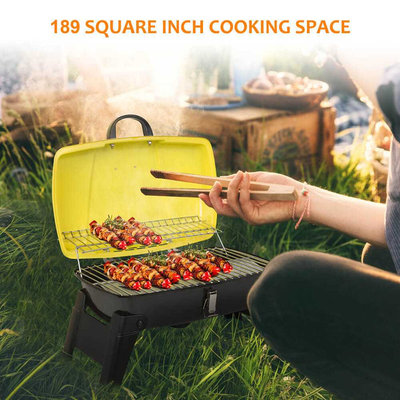 Load image into Gallery viewer, Camplux Portable Gas Grill 189 Square Inches, Camping Grills for Outdoor Cooking
