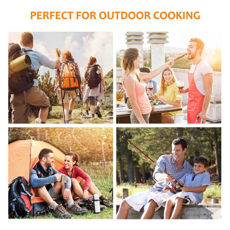 Load image into Gallery viewer, Camplux Portable Gas Grill 189 Square Inches, Camping Grills for Outdoor Cooking
