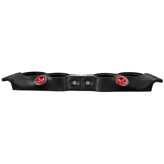 Jeep JK/JKU Overhead Sound Bar System Fits 4 X 8" Speakers (Not included) 4 X Tweeters PRO-TW4L and 2 X Drivers PRO-DRNSC1.5 and Harness Included- Black