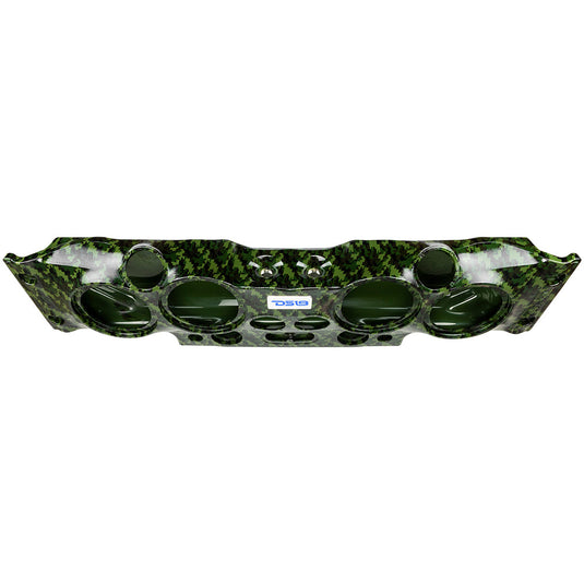 DS18 JK-SBAR/CMGR Exclusive Overhead Audio Bar System for JK/JKU Jeeps (4x 8" Speakers 4x3.72" Tweeters 2x1" Drivers) Camo Green