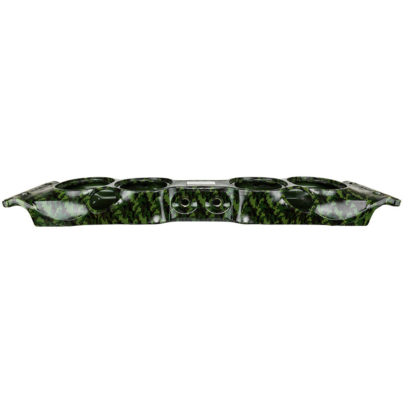 Load image into Gallery viewer, DS18 JK-SBAR/CMGR Exclusive Overhead Audio Bar System for JK/JKU Jeeps (4x 8&quot; Speakers 4x3.72&quot; Tweeters 2x1&quot; Drivers) Camo Green
