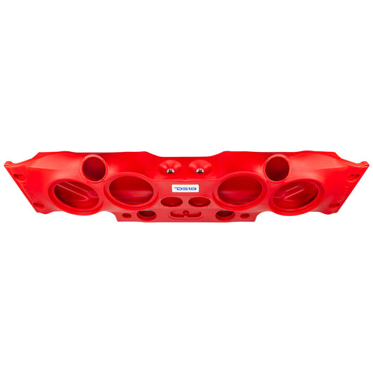 Jeep JK/JKU Overhead Bar System Fits 4 X 8" Speakers, 4 X Tweeters and 2 X Drivers -Red