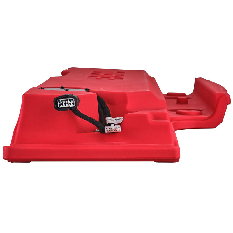 Load image into Gallery viewer, Jeep JK/JKU Overhead Sound Bar System Fits 4 X 8&quot; Speakers (Not included) 4 X Tweeters PRO-TW4L and 2 X Drivers PRO-DRNSC1.5 and Harness Included- Red
