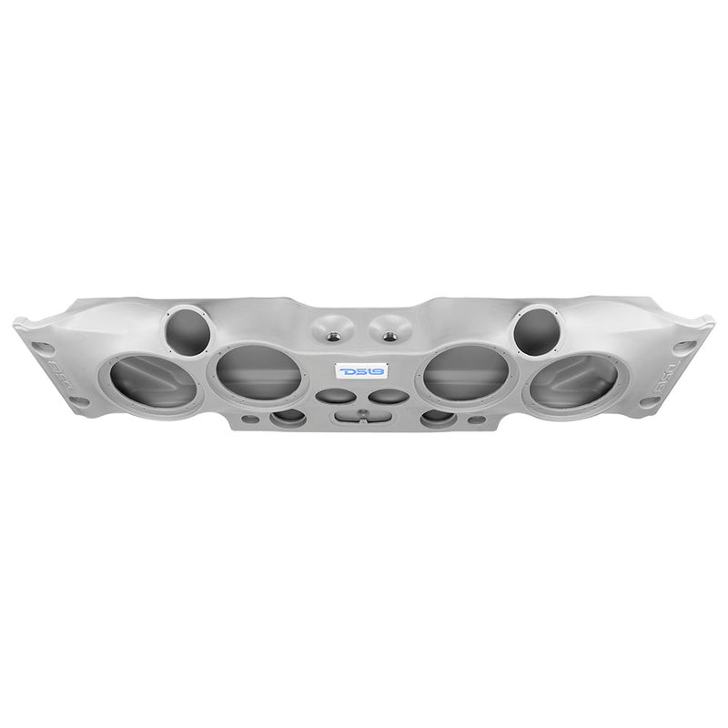 Load image into Gallery viewer, DS18 JK-SBAR/SL Exclusive Overhead Bar System for JK/JKU  Jeeps (4 x 8&quot; Speakers 4 x 3.72&quot; Tweeters 2 x 1&quot; Drivers) SILVER
