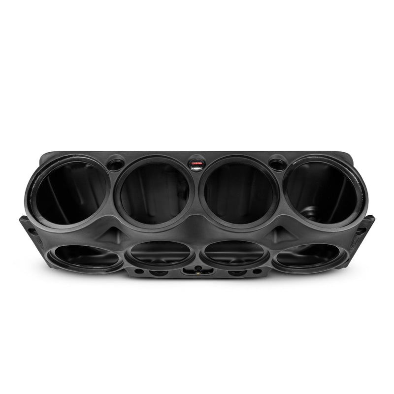 Load image into Gallery viewer, Jeep JK/JKU Overhead Bar System Fits 8 X 10&quot; Speakers, 2 X 2.3&quot; tweeters and 2 X 1 &quot; Drivers -Black
