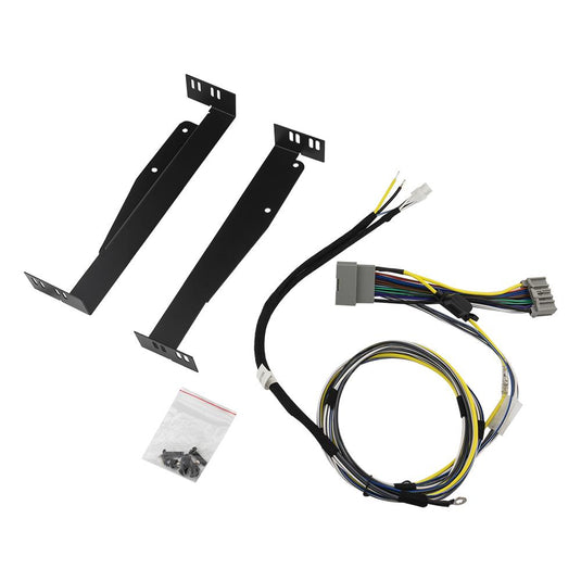 SQ 8" Under Seat Amplified Subwoofer with Plug and Play Harness for JK and JKU Jeeps.