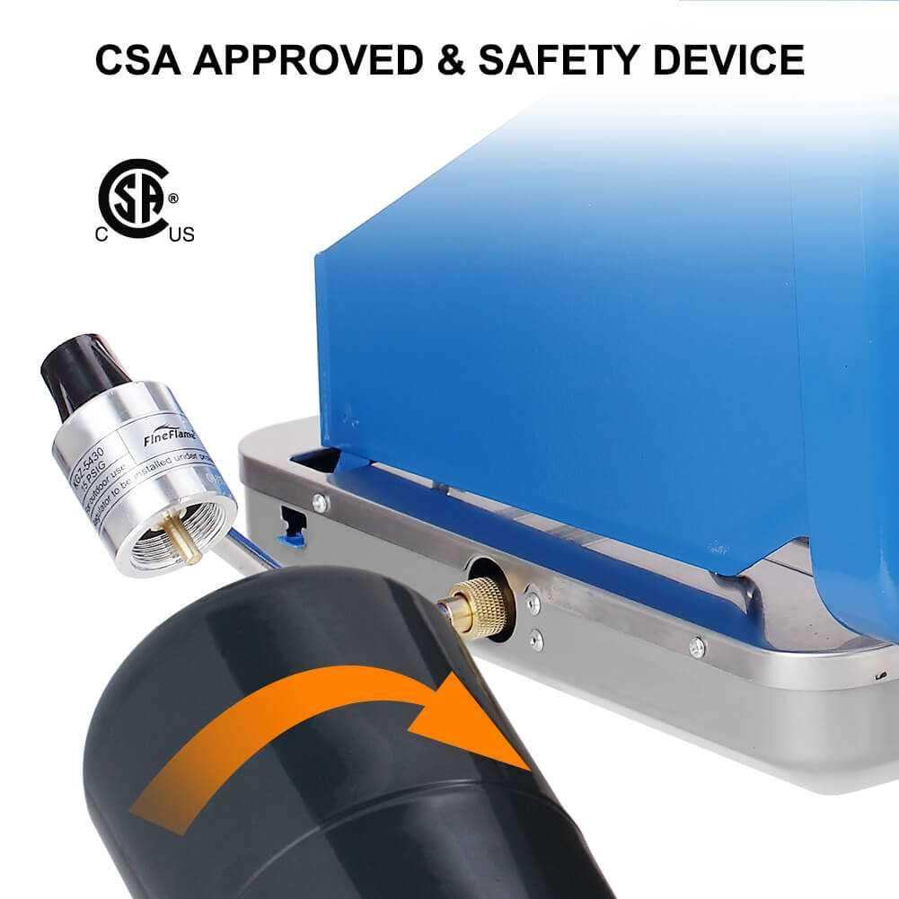 Camplux Propane Camping Stove 20,000 BTU, Camping Stoves 2 Burners with CSA Certification - Skoutley Outdoors LLC
