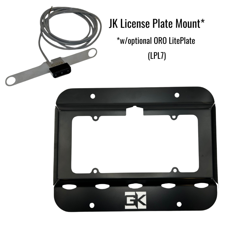 Load image into Gallery viewer, License Plate Relocation Kit for Jeep JK Wrangler (2007-2018)
