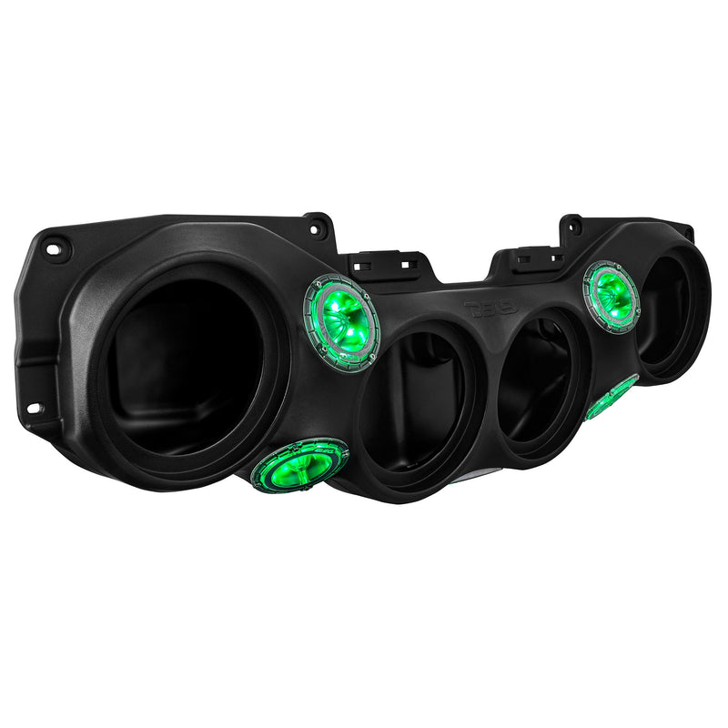 Load image into Gallery viewer, Jeep JL/JLU,JT Overhead Bar System Fits 4 X 8" Speakers (Not Included) and 4 X Tweeters PRO-TW4L and Harness Included
