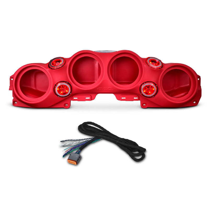 Load image into Gallery viewer, Jeep JL/JLU,JT Overhead Bar System Fits 4 X 8&quot; Speakers (Not Included) and 4 X Tweeters PRO-TW4L and Harness Included
