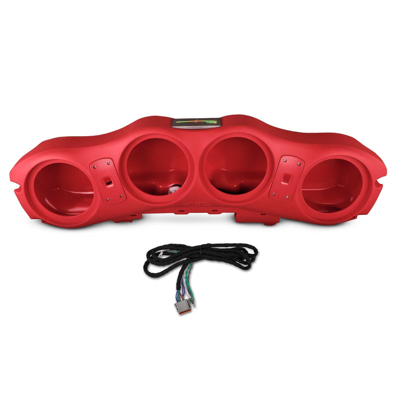 Load image into Gallery viewer, Jeep JL/JLU/JT 2024 Overhead Sound Bar – OEM Fit, Harness Included, Fits 4 x 8” Speakers
