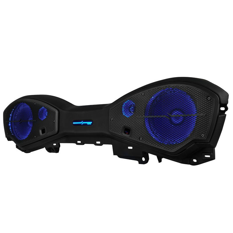 Load image into Gallery viewer, Jeep JL/JLU/JT 2024–2025 Overhead Sound Bar – Loaded with Digital LED Lights, Plug &amp; Play
