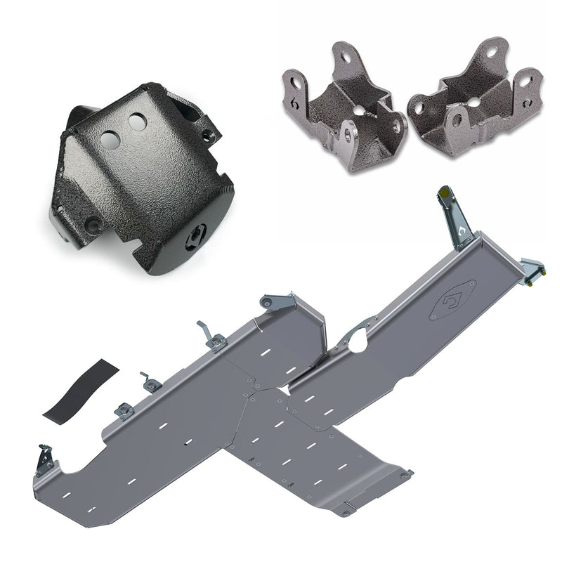 Load image into Gallery viewer, JL 3.6L 18-20 Protection Package: Bellypan *100.00 Instant Rebate, Free Front CAD Skid, Rear LCA Skids, and Free Hat!
