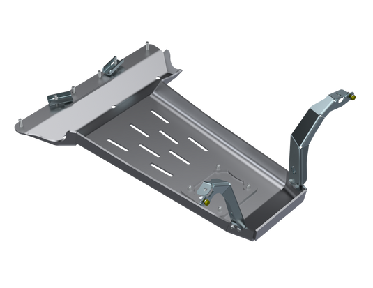 JLU OIL SKID ONLY With Oil Door - 4 door 392 Hemi ALUMINUM
