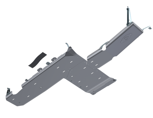 JLU Full Bellypan With Oil Door - 4 door 3.6L ALUMINUM 2021+