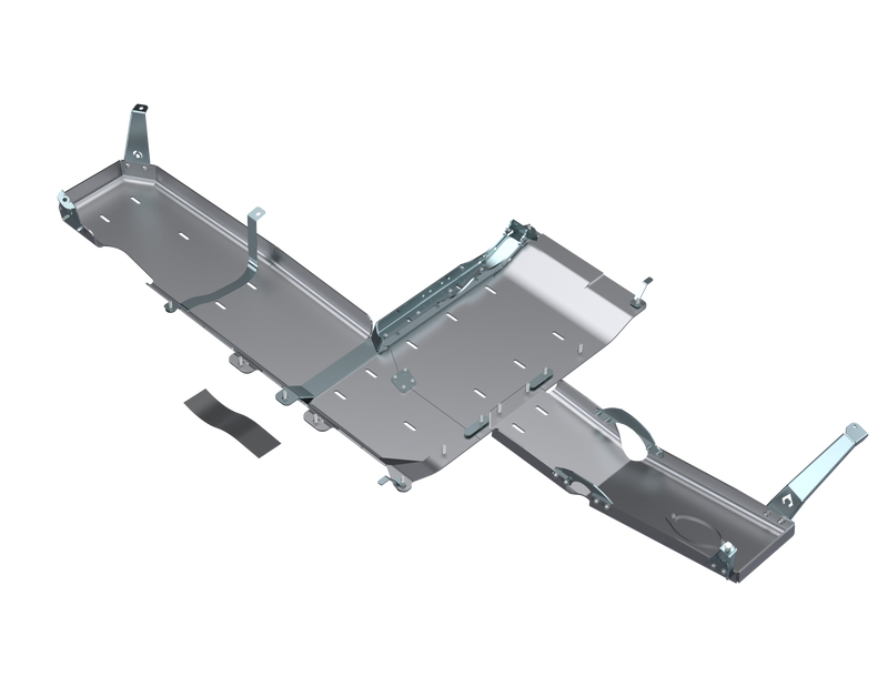 Load image into Gallery viewer, JLU Full Bellypan With Oil Door - 4 door 3.6L ALUMINUM 2021+
