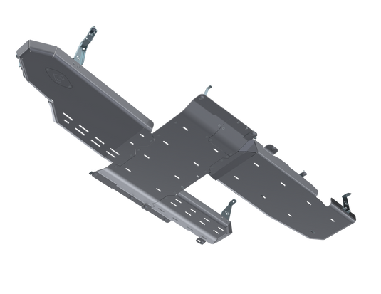 JLU Full Bellypan With Oil Door -  4 door 3.0L Diesel ALUMINUM