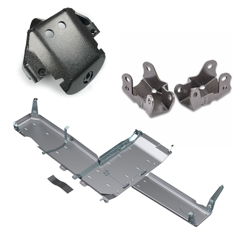Load image into Gallery viewer, JLU 2.0L Protection Package: Bellypan *100.00 Instant Rebate, Free Front CAD Skid, Rear LCA Skids, and Free Hat!
