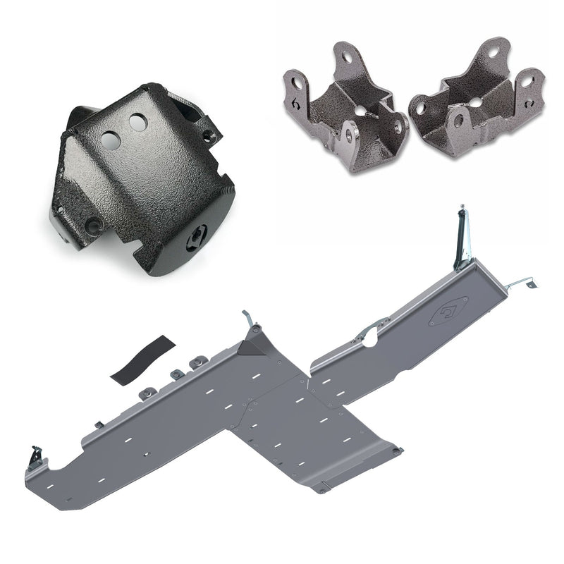 Load image into Gallery viewer, JLU 3.6L 21+ Protection Package: Bellypan *100.00 Instant Rebate, Free Front CAD Skid, Rear LCA Skids, and Free Hat!
