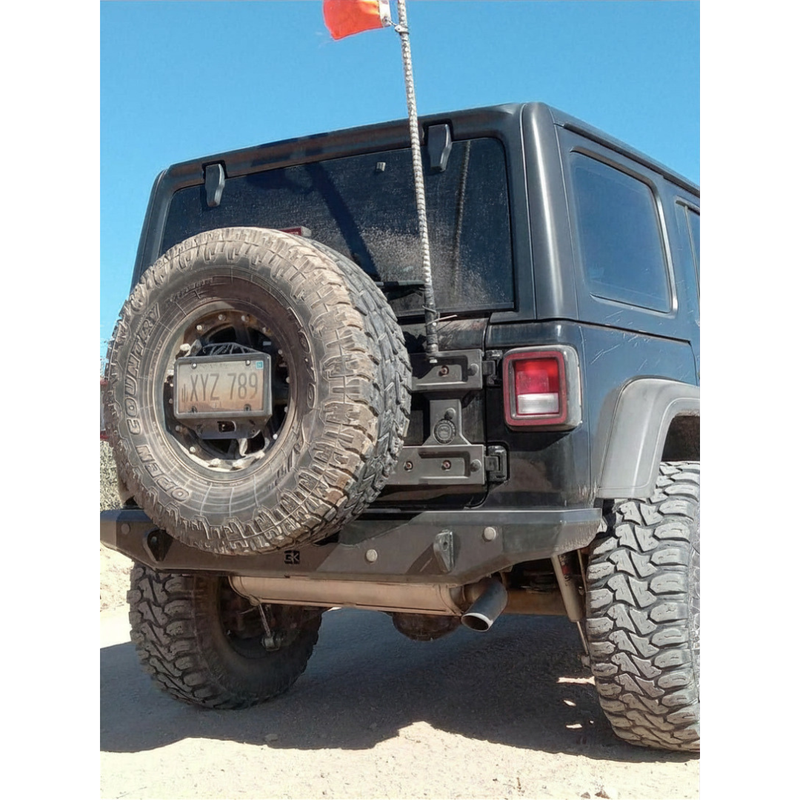 Load image into Gallery viewer, Gauntlet Series Rear Bumper for Jeep JL Wrangler (2018+)
