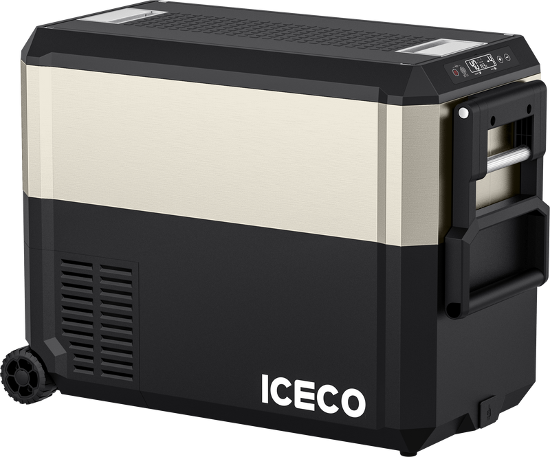 Load image into Gallery viewer, JP50 Pro Dual Zone Wheeled Car Fridge With Cover | ICECO | 50 LT
