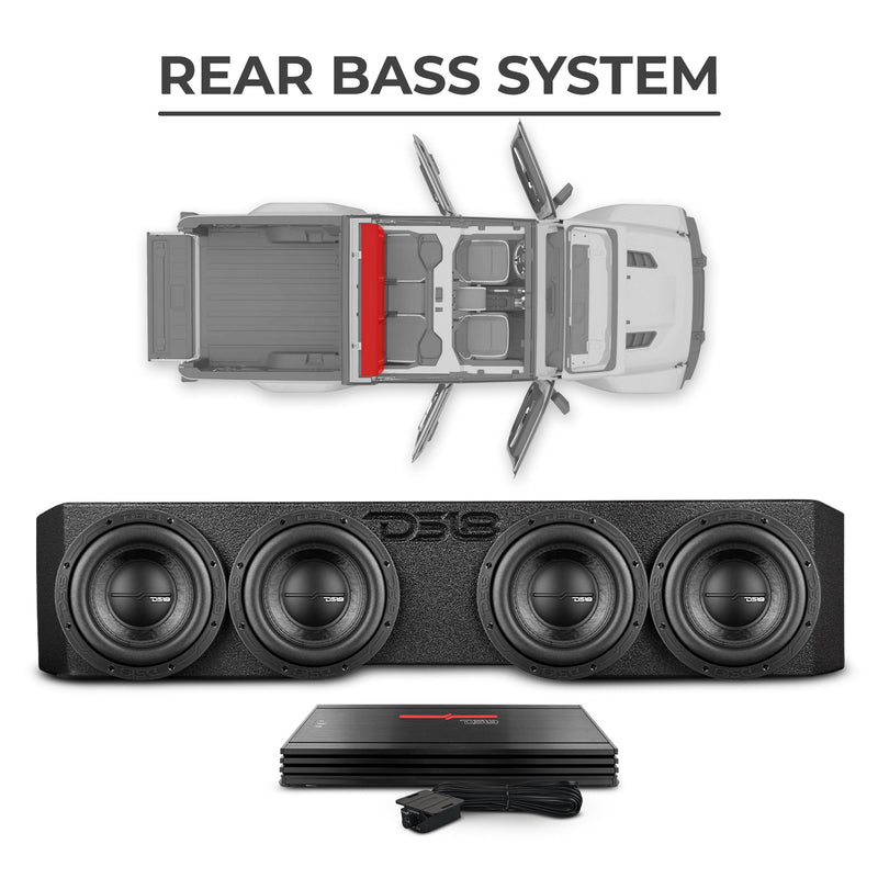 Load image into Gallery viewer, Jeep JT Gladiator 2019–2023 Ultimate Package – Loaded Sound Bar, Door Panels, Subwoofers &amp; Amplifiers
