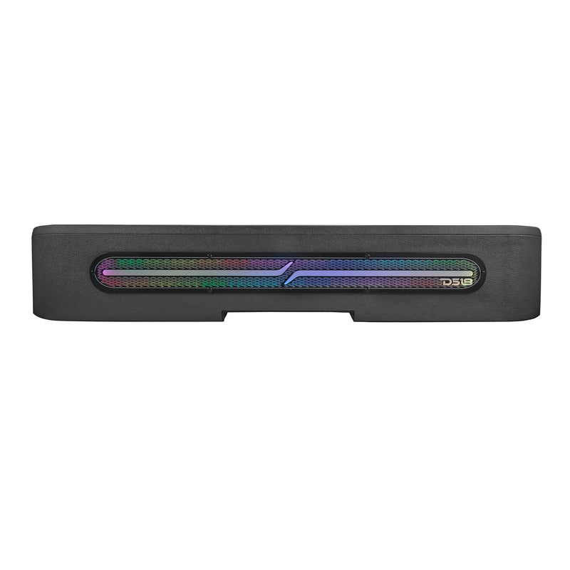 Load image into Gallery viewer, Jeep JT Gladiator Loaded Under Rear Seat Subwoofer Enclosure with 4 X 8" ZR8.2D, Leather Wrapped and Digital LED Lights | 1800 Watts RMS @ 1-Ohm

