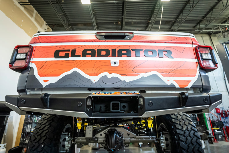 Load image into Gallery viewer, HIGH CLEARANCE REAR BUMPER MODULAR 2 INCH RECEIVER
