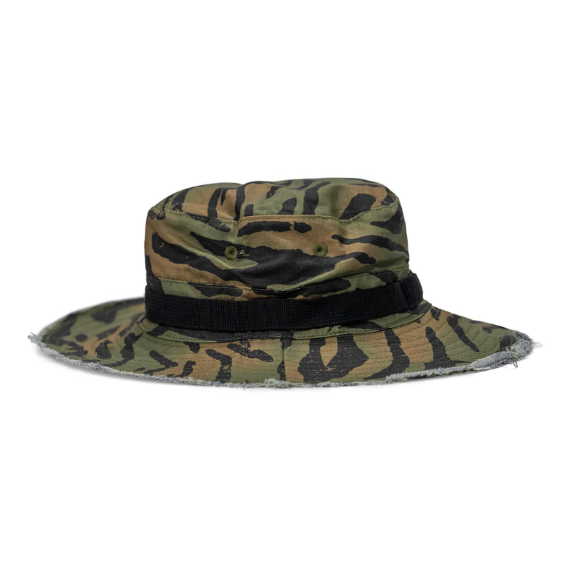 Load image into Gallery viewer, Distressed Ripstop Mid-Profile Tactical Boonie Hat
