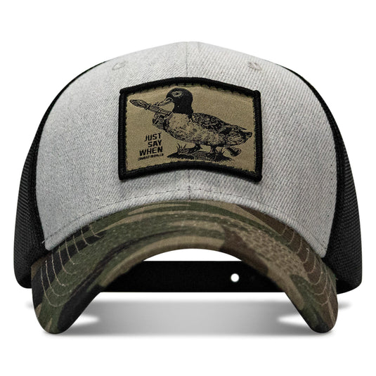 Just Say When Patch Original Ripstop Snapback Hat