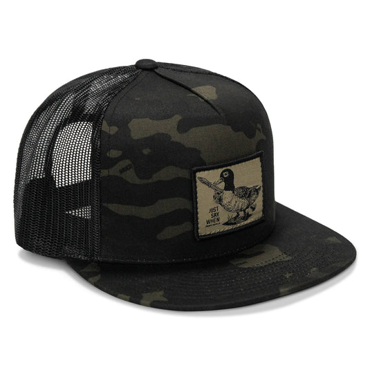 Just Say When Patch Flatbill Hat