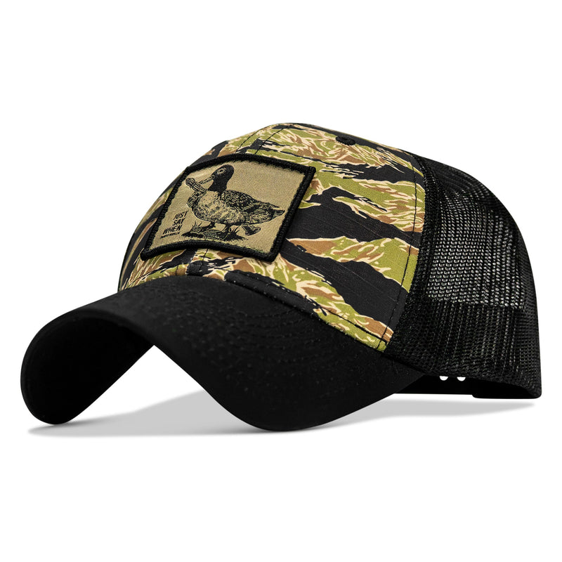 Load image into Gallery viewer, Just Say When Patch Original Ripstop Snapback Hat
