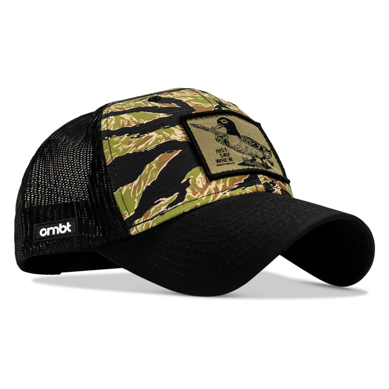 Load image into Gallery viewer, Just Say When Patch Original Ripstop Snapback Hat

