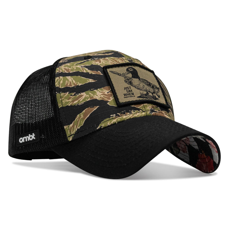 Load image into Gallery viewer, Just Say When Patch Original Ripstop Snapback Hat
