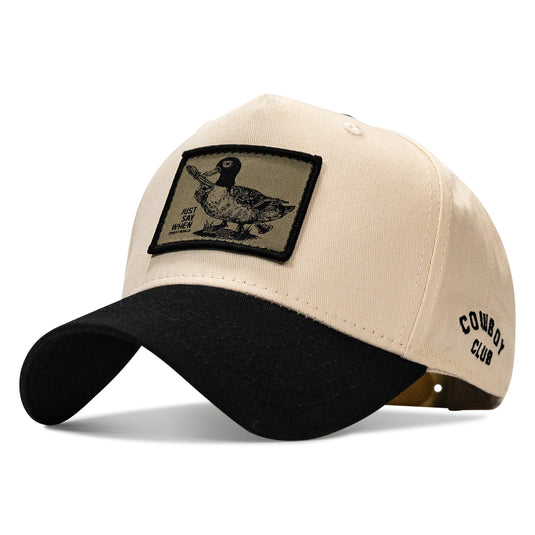 Just Say When Patch 5-Panel Workhorse Snapback Hat