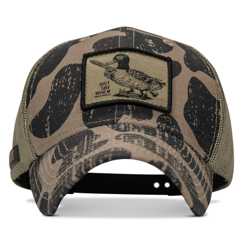 Load image into Gallery viewer, Just Say When Patch Original Ripstop Snapback Hat
